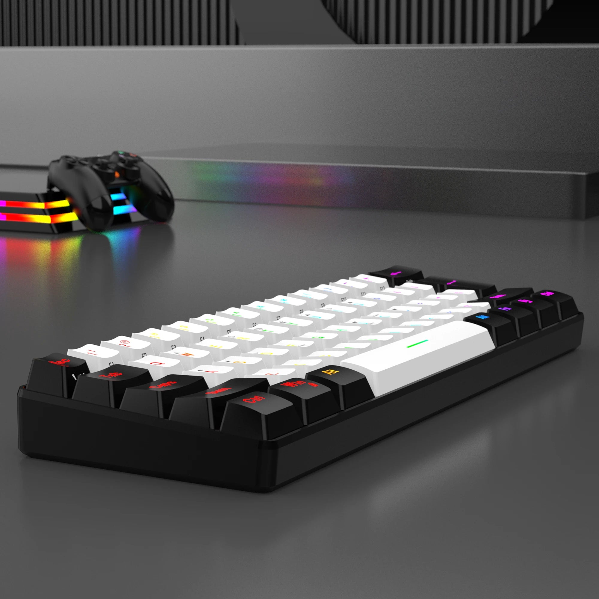 60% wired gaming keyboard - RGB backlight