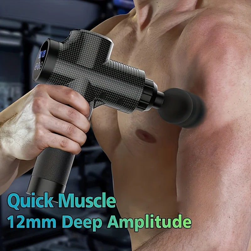 Portable Fascia Gun Vibration Massage Gun