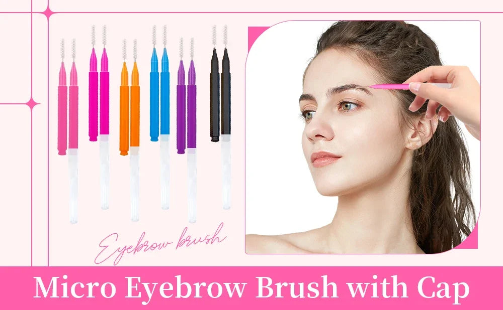 5/10/50PCS Mini Eyebrow Brush