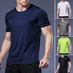 Mens Breathable Fast Drying Running Shirts