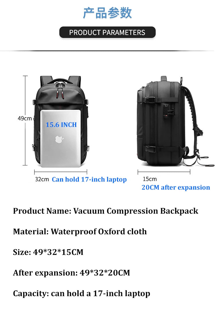 INFEYLAY - Vacuum Compression Backpack