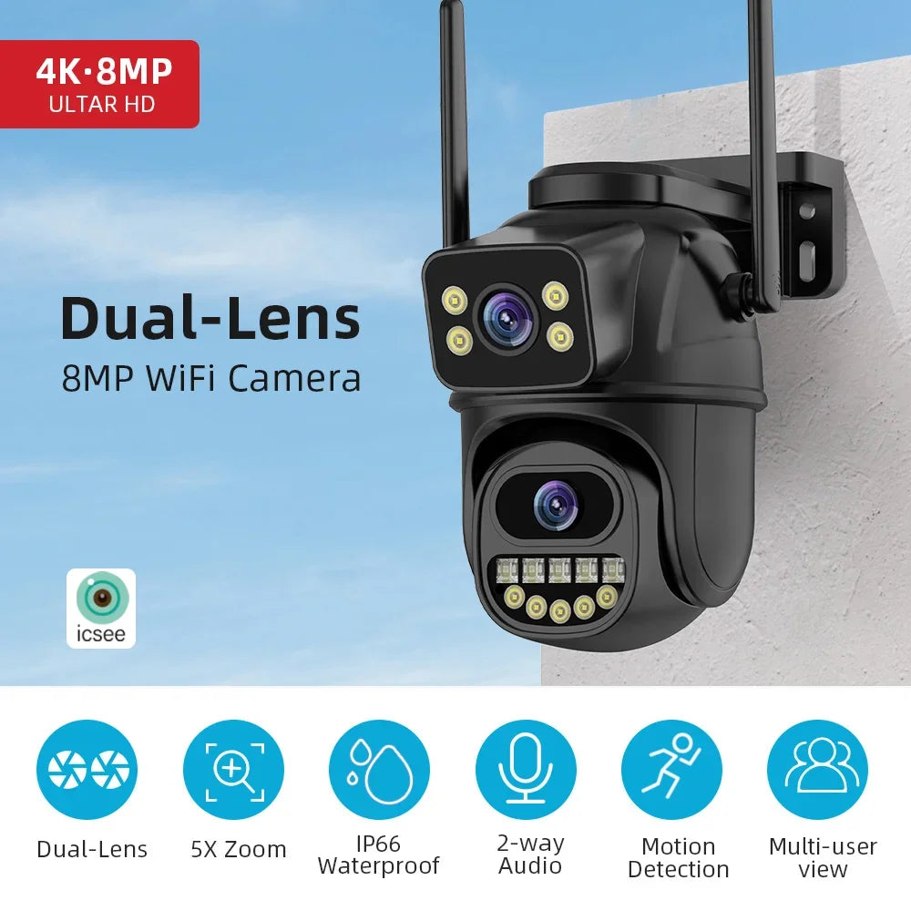 4K 8MP WiFi Surveillance Camera