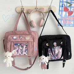 Cute Japanese High School Girls Crossbody Bag