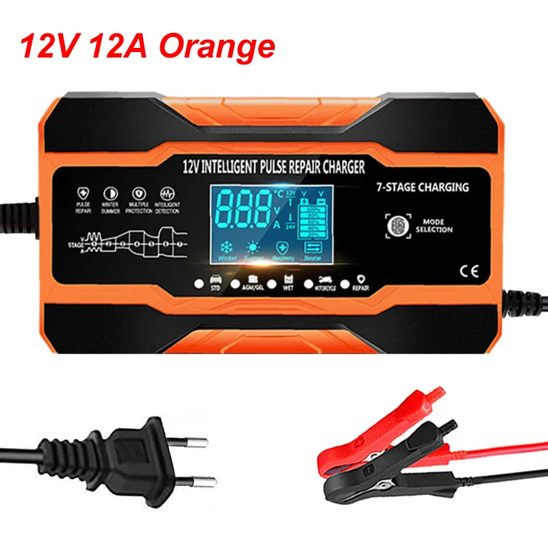 12V 24V 12A 10A Battery Charger