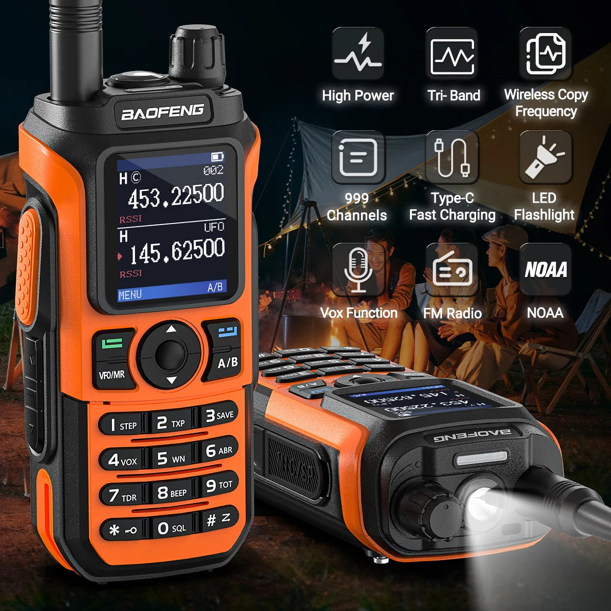 Baofeng UV-21 Pro V2 Wireless Copy Frequency