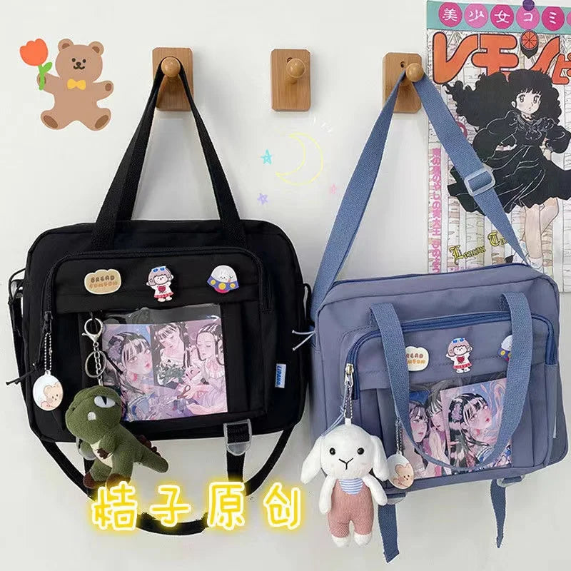 Cute Japanese High School Girls Crossbody Bag