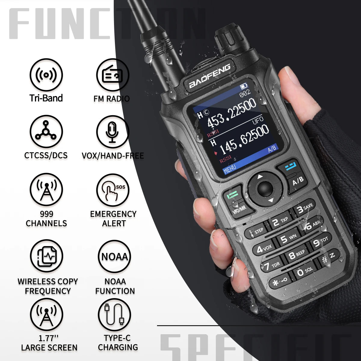 Baofeng UV-21 Pro V2 Wireless Copy Frequency