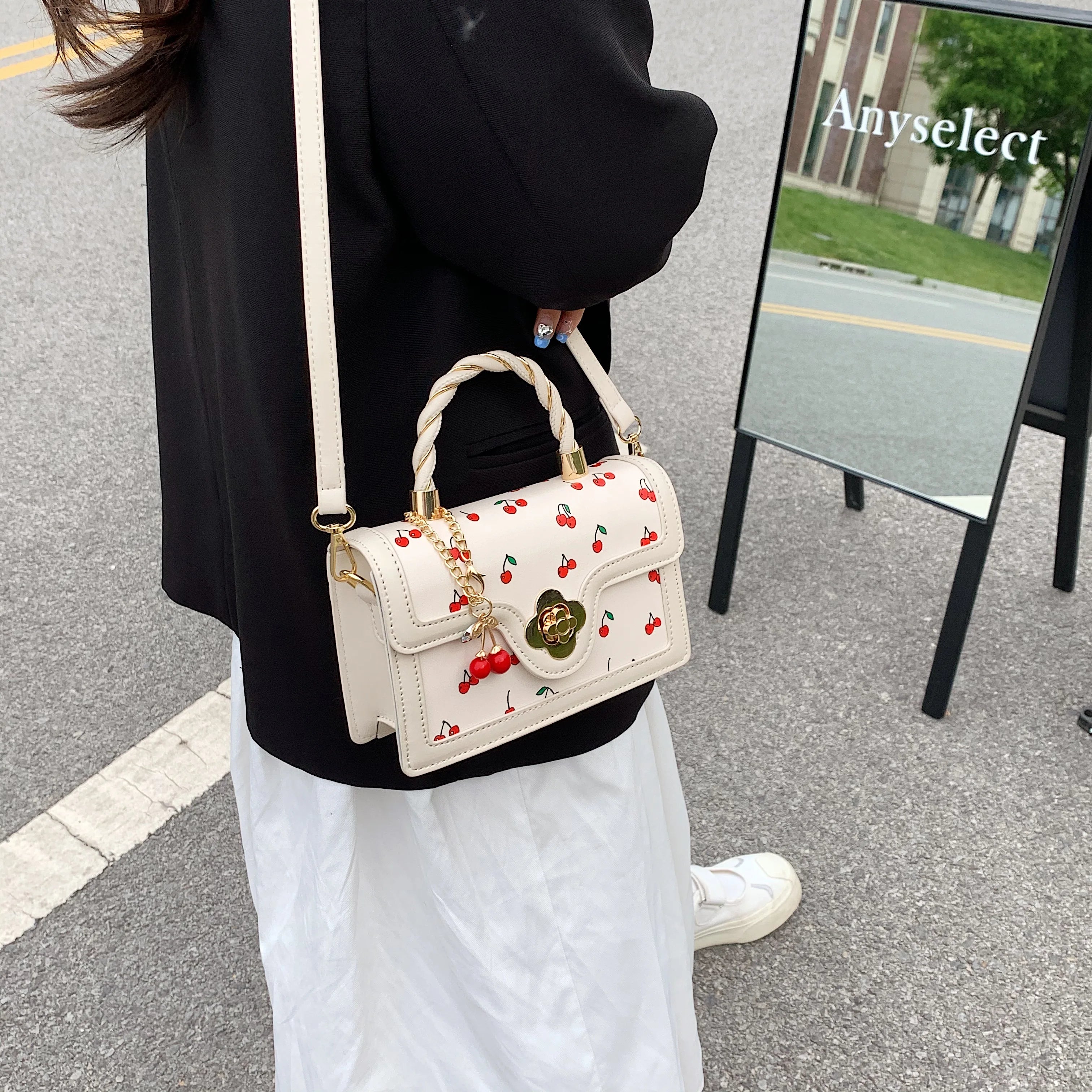 Cute Cherry Handbag