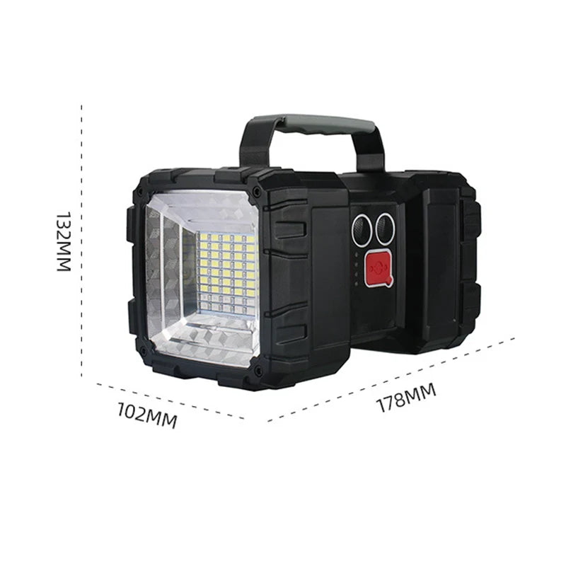 10000mAh Double Head Handheld Spotlight