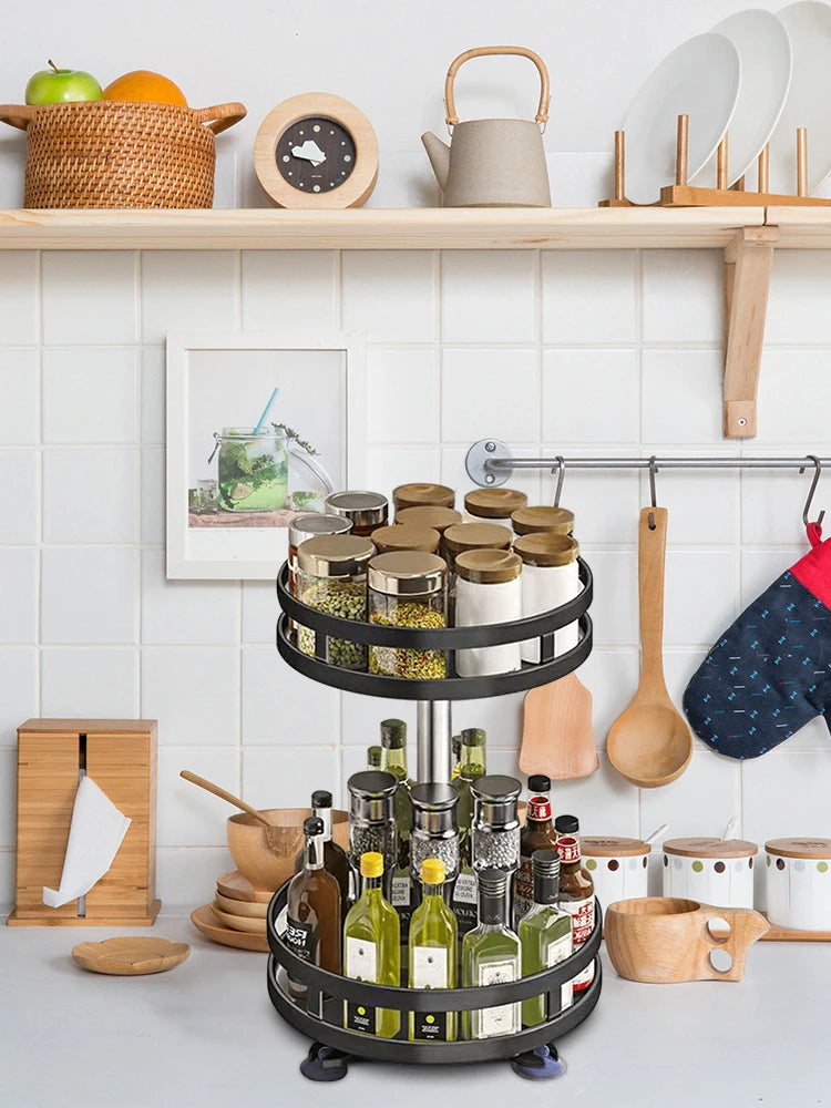 360° Rotation Spice Rack