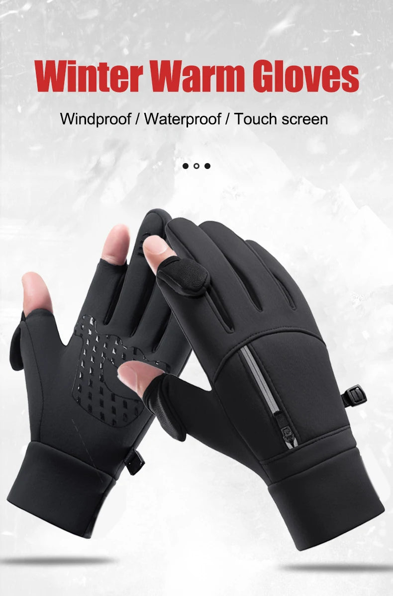 Warm Gloves - Fishing / Cycling