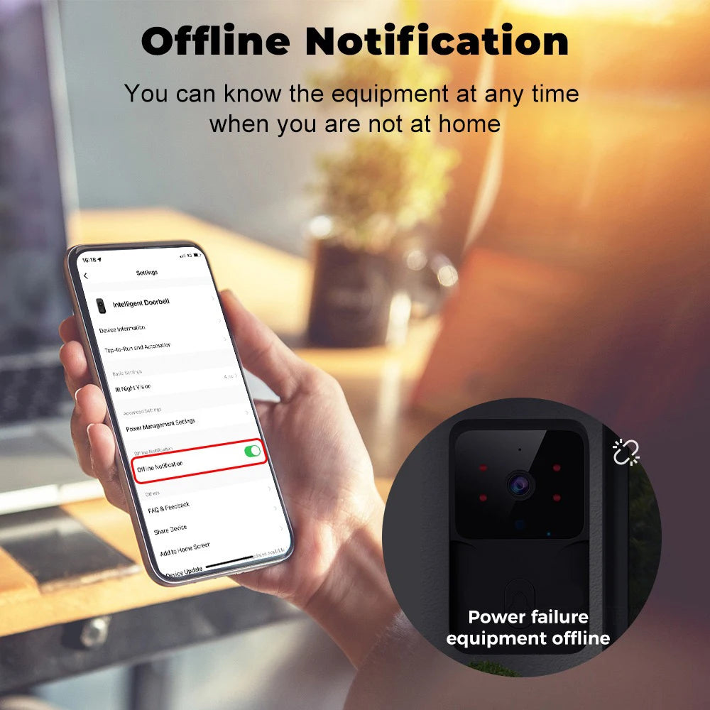 ONENUO WiFi Doorbell Home