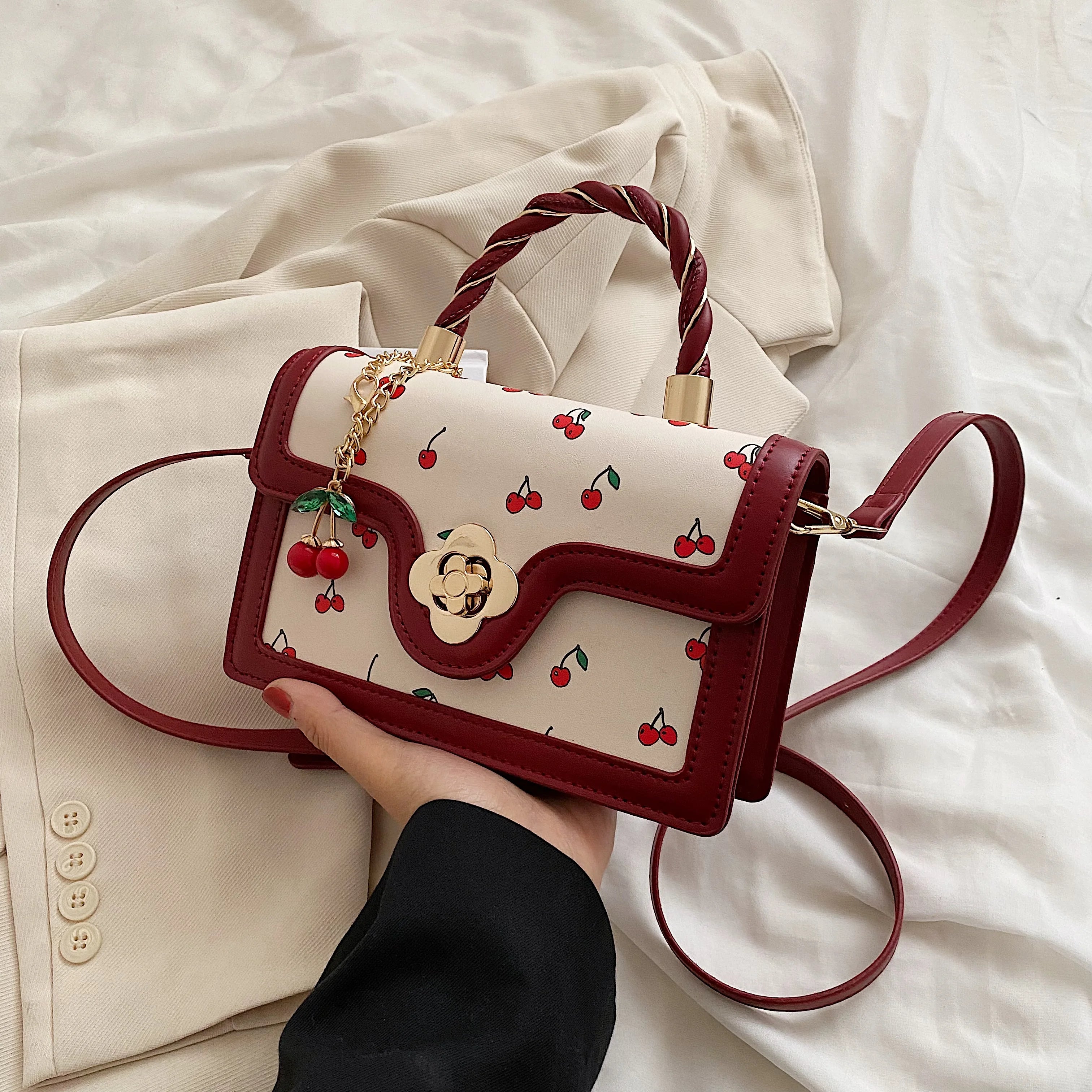 Cute Cherry Handbag