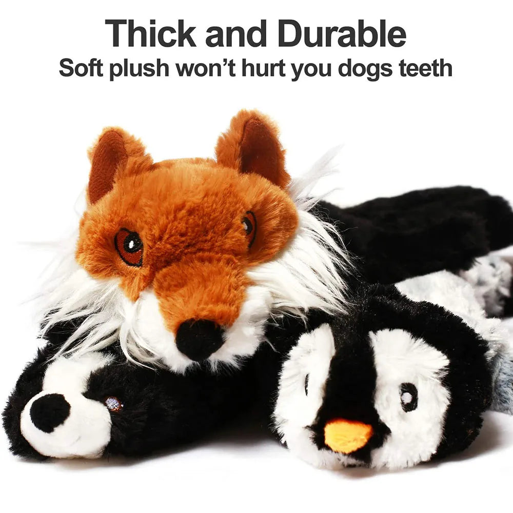 Cute and Funny No Stuffing Dog Toy