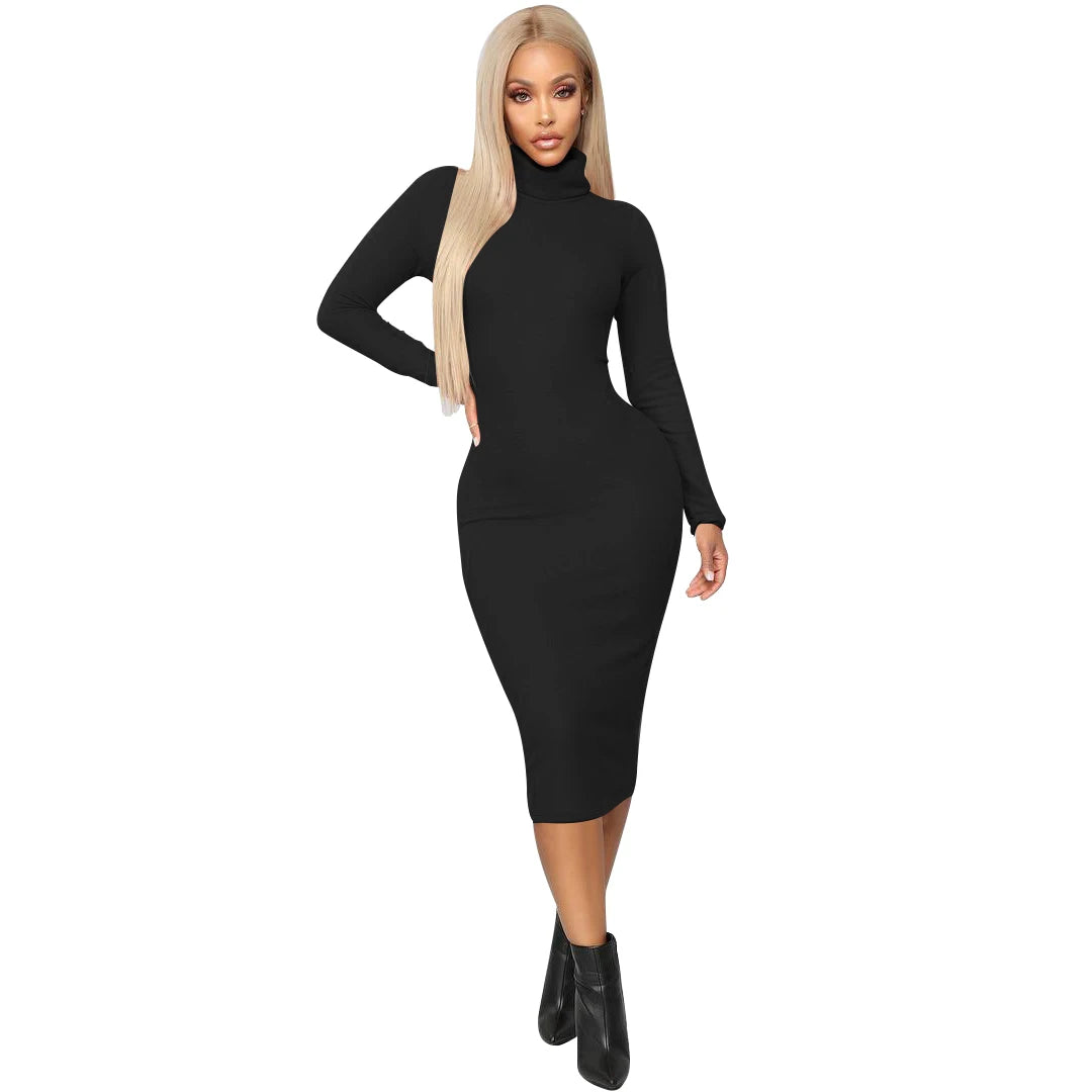 Longuette Long-Sleeved dress