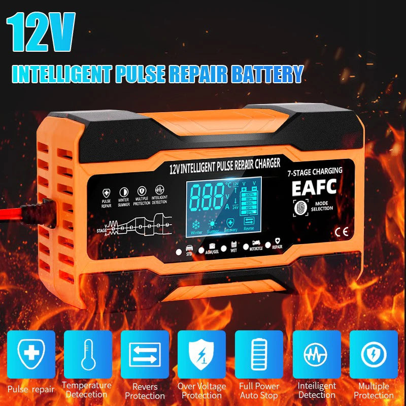 12V 24V 12A 10A Battery Charger