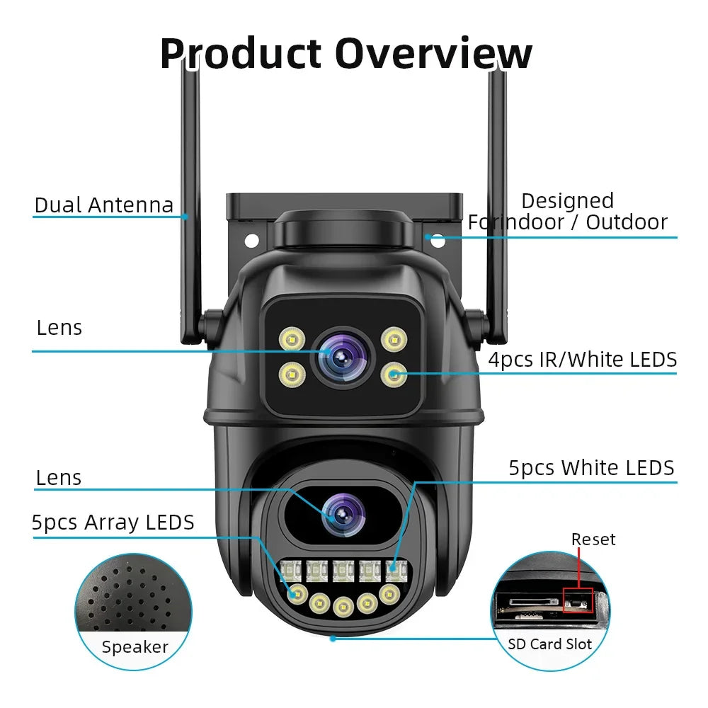 4K 8MP WiFi Surveillance Camera