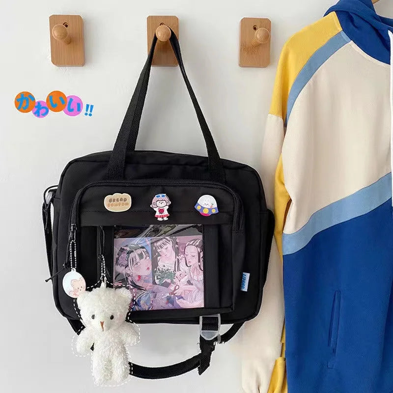 Cute Japanese High School Girls Crossbody Bag