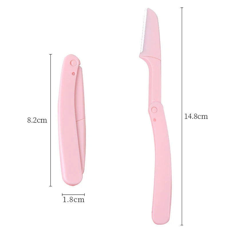 3pcs Fold Eyebrow Trimmer