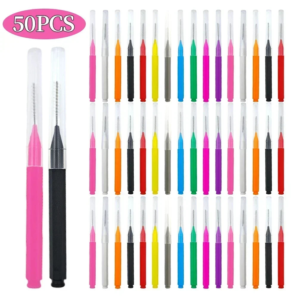 5/10/50PCS Mini Eyebrow Brush