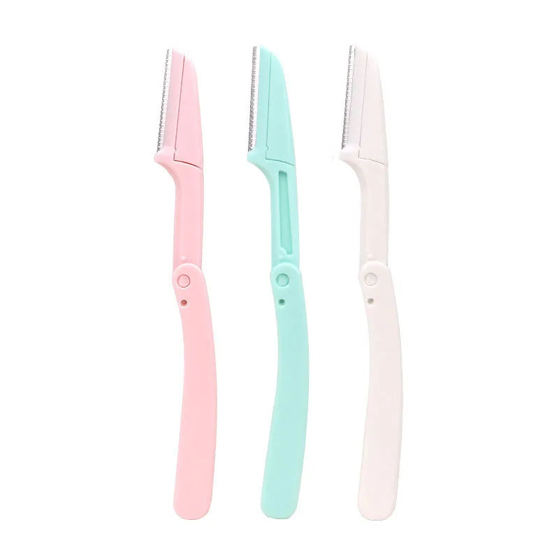 3pcs Fold Eyebrow Trimmer