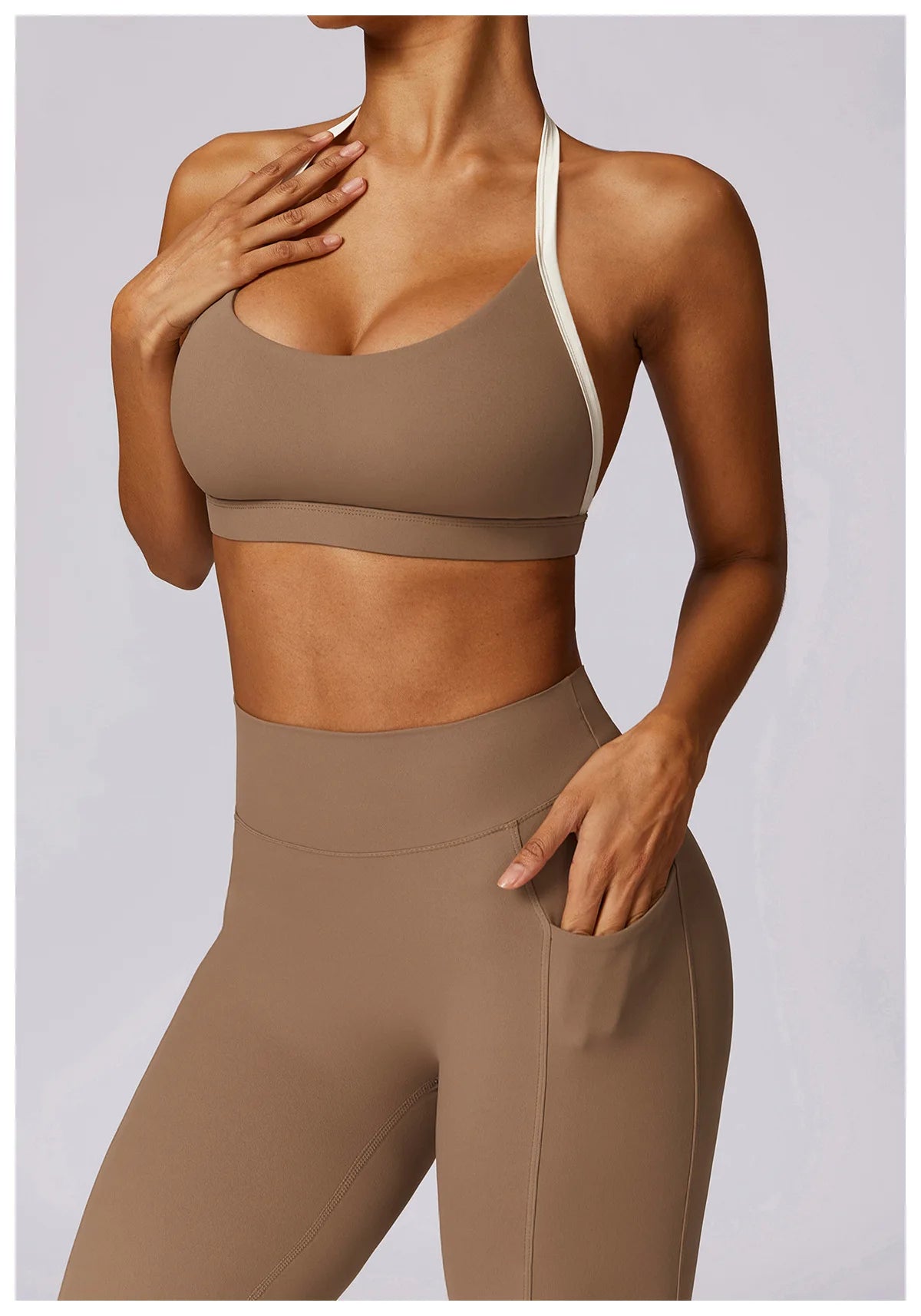 Breathable Shockproof Crop Top