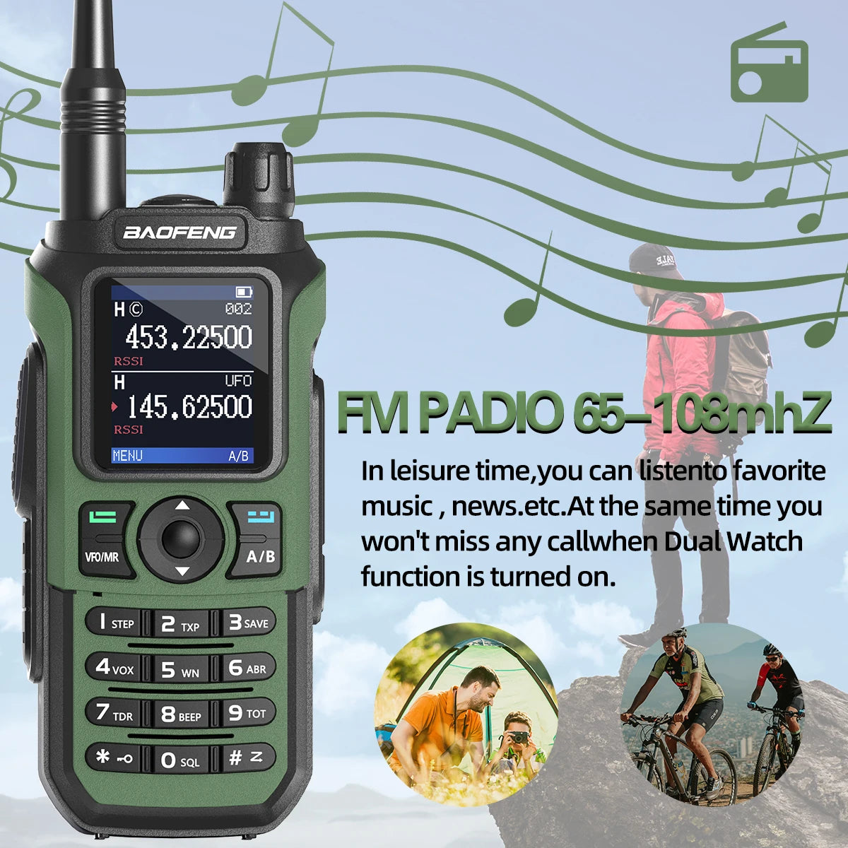 Baofeng UV-21 Pro V2 Wireless Copy Frequency