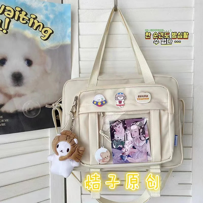 Cute Japanese High School Girls Crossbody Bag