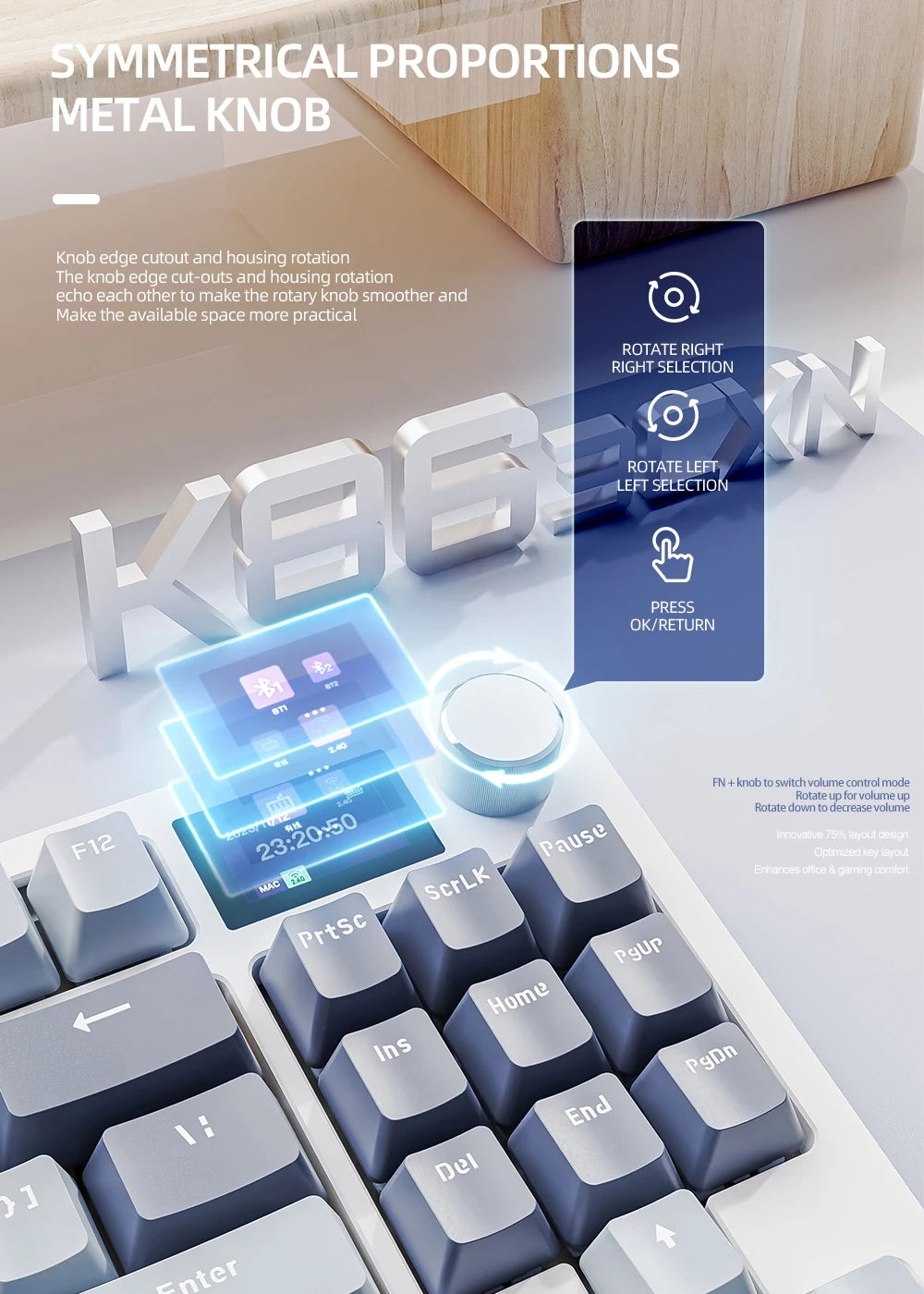 K86 Wireless Mechanical Keyboard