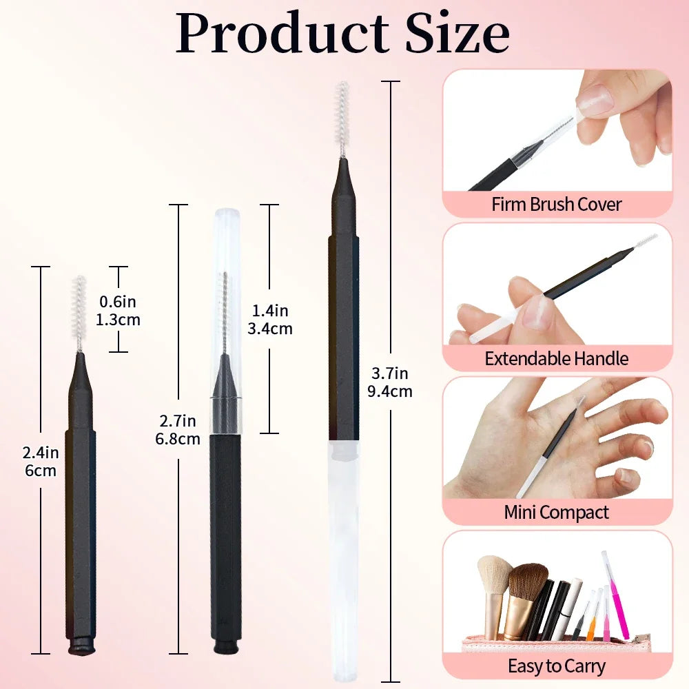 5/10/50PCS Mini Eyebrow Brush