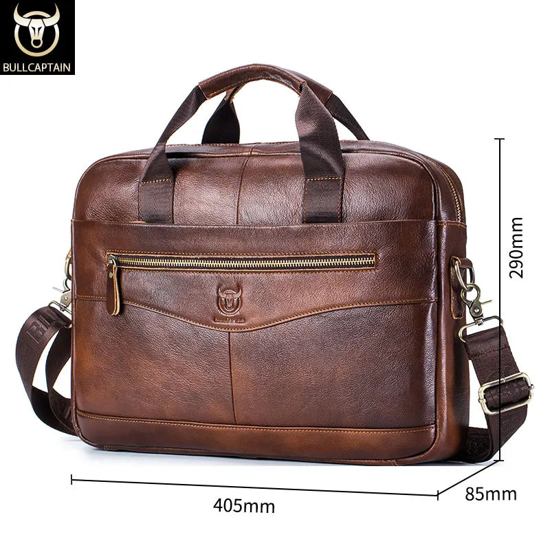 Bullcaptain: Briefcase and Messenger Bag