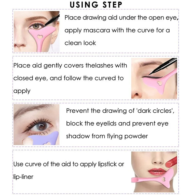 Multi-functional Eyeliner Stencil