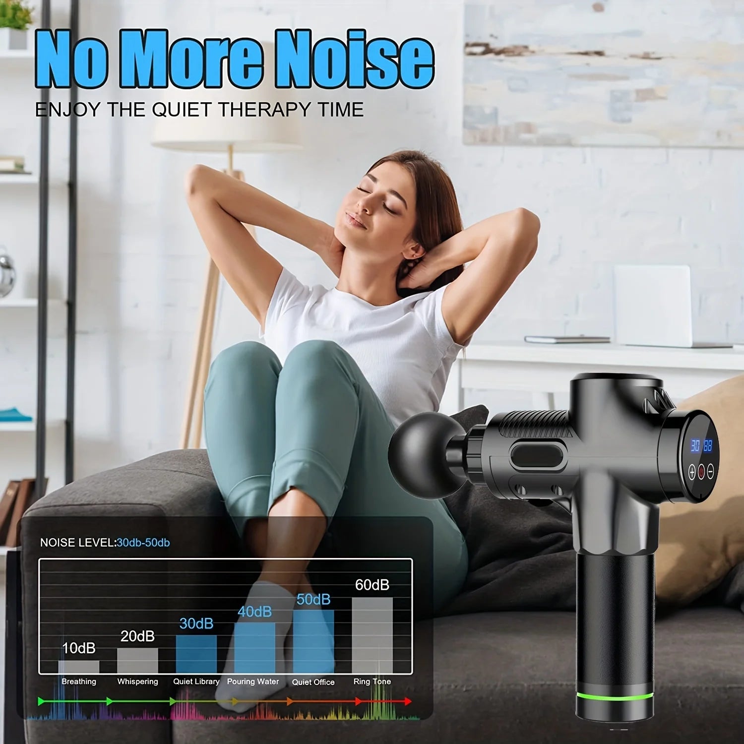 Portable Fascia Gun Vibration Massage Gun