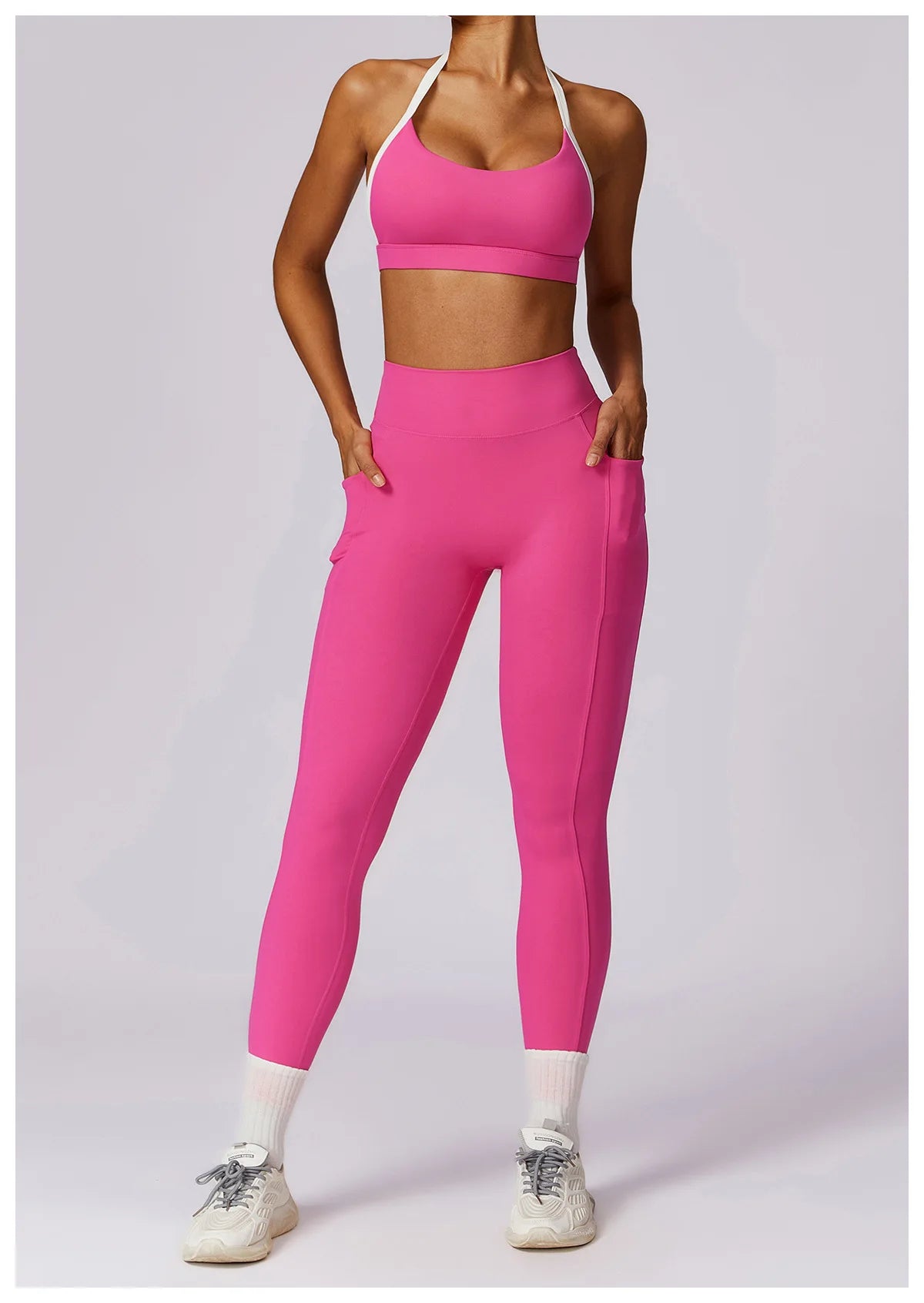 Breathable Shockproof Crop Top