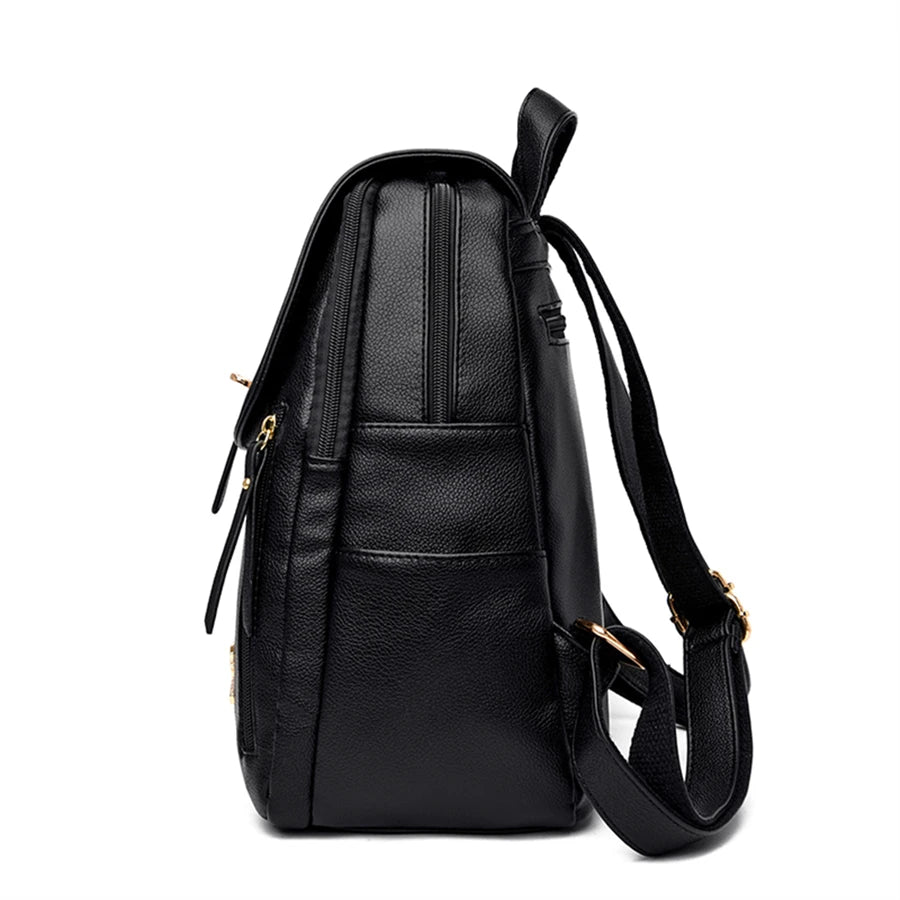 Balidaishuroo Leather Backpack